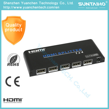 2,0V HDMI Adaptateur 1 * 4 Ports 1080P HDMI Splitter